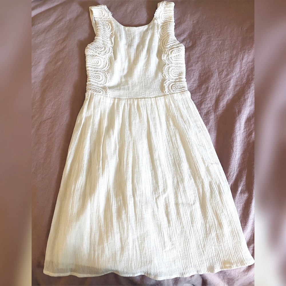 Francesca’s White Dress